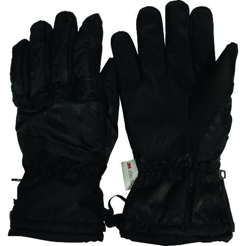 おたふく　防寒手袋　ＨＡ−３３６　ホットエースプロ　ワンタッチタイプ迷彩　Ｌ HA-336-BK-L