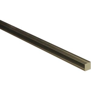 光　アクリル透明角棒　溝ナシ HK-501