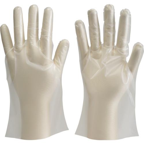 TRUSCO(トラスコ)　ポリエチレン製使い捨て手袋　Ｌサイズ　（１００枚入） DPM-1833-L...