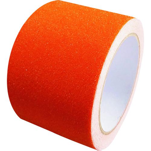 セーフラン　滑り止めテープ　幅５０ｍｍ×５ｍ　蛍光オレンジ 11902