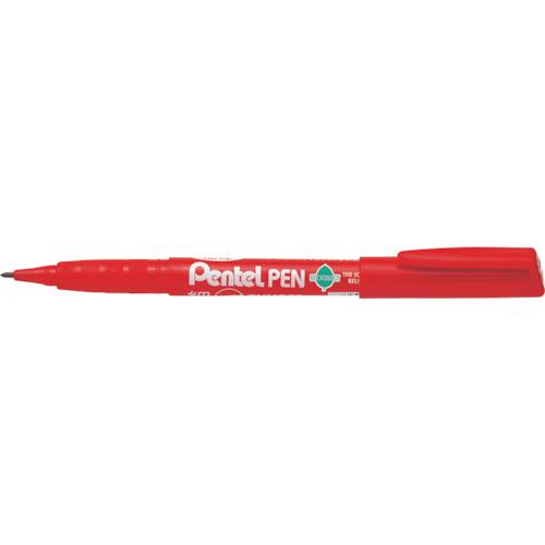 ペンテル　ぺんてるペン　ＥＮＭＳ５０　赤 ENMS50-B