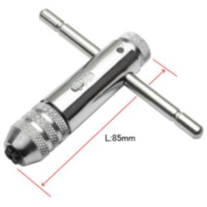 ラチェット式 タップハンドル 工具 ネジタップ タップレンチ ネジ切り