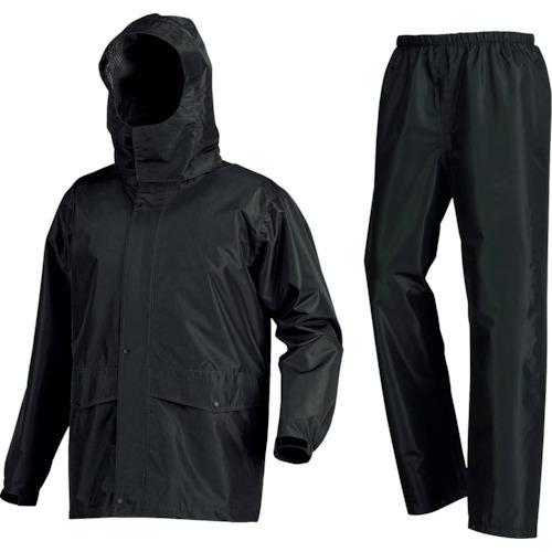 カジメイク　７５４１　ローリングレインスーツ　ブラック　Ｍ 7541-91-M