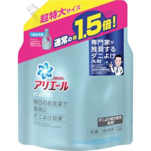 Ｐ＆Ｇ　アリエール　洗濯洗剤　液体　ダニよけプラス　つめかえ　超特大　１３６０ｇ 890182｜kougurakuichi