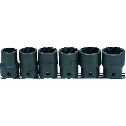 Ｋｏ−ｋｅｎ　ナットツイスターセット差込角１２．７ｍｍ６ヶ組 RS41276