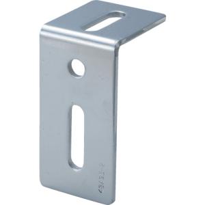 TRUSCO(トラスコ)　ジョイント金具４３型Ｌ　クロム　寸法９０Ｘ５０　穴数３ TK43-L2C