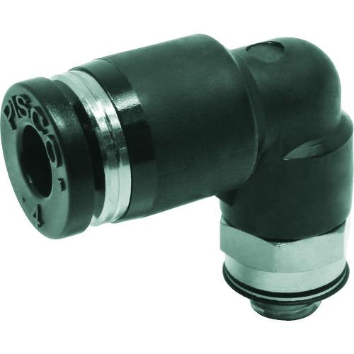 ＰＩＳＣＯ　チューブフィッティング　エルボ　適合外径４ｍｍ　接続口径Ｍ５×０．８ PL4-M5
