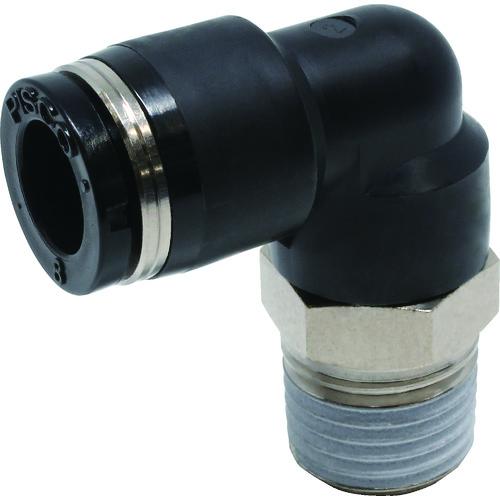 ＰＩＳＣＯ　チューブフィッティング　エルボ　適合外径８ｍｍ　接続口径Ｒ１／４ PL8-02