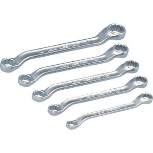 KTC KTC M5-6PEM ロングめがねレンチ6本セット (M5-0809,1012,1315