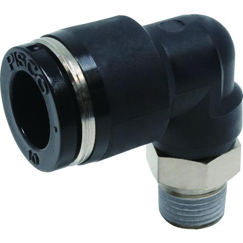 ＰＩＳＣＯ　チューブフィッティング　エルボ　適合外径１０ｍｍ　接続口径Ｒ１／８ PL10-01