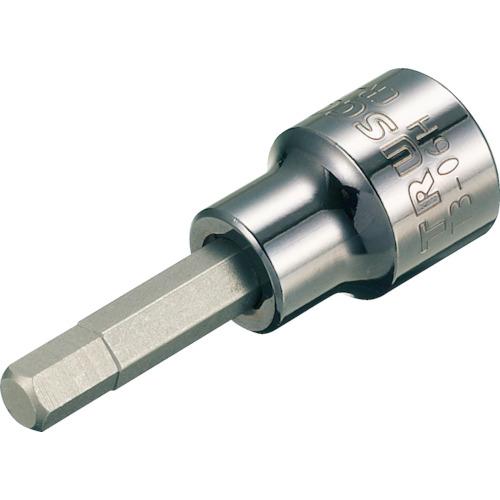 TRUSCO(トラスコ)　ヘキサゴンソケット４ｍｍ（差込角９．５ｍｍ） T3-04H