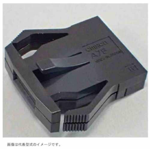 ＯＭＲＯＮ　取りつけ板　ブラック（サムロータリスイッチ用） A7B-M-1