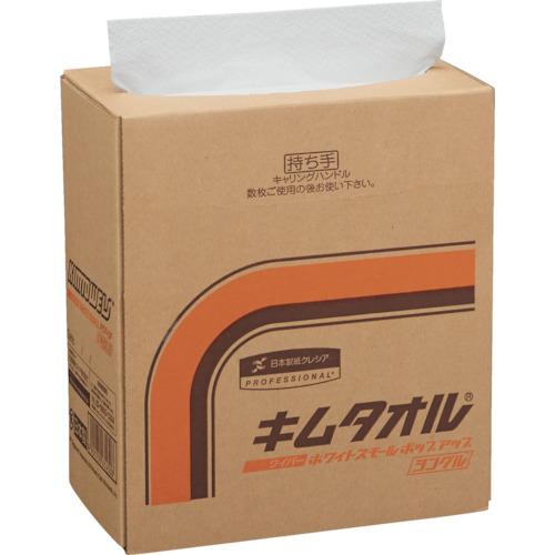 クレシア　キムタオル　ホワイトスモールポップアップ　シングル（６１４５０／６１４５２） 61452