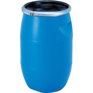 サンコー　プラスチックドラムオープンタイプ　８５０００８　ＰＤＯ３０Ｌ−１ブルー SKPDO-30L-1-BL｜工具の楽市