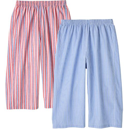 アイメディア　リラックスステテコ　レディース　ブルーＬＬ 1009210≪お取扱終了予定商品≫