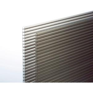 光　ポリカ中空ボード　スモーク　９１０×１８２０×４ KTP1894W-2≪Ａ≫