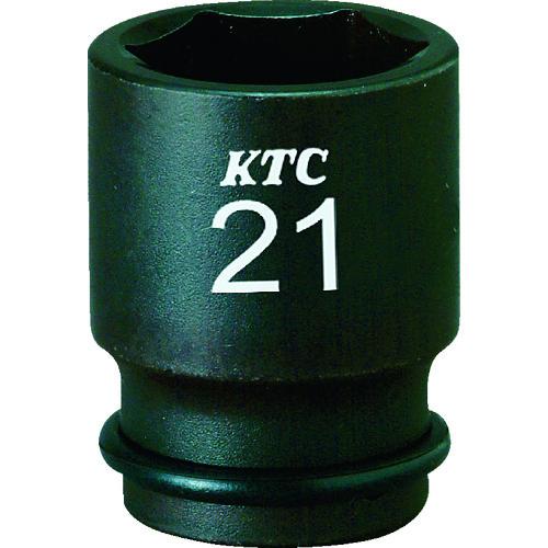 ＫＴＣ　９．５ｓｑ．インパクトレンチ用ソケット（セミディープ薄肉）　対辺寸法２１ｍｍ　差込角９．５ｍ...