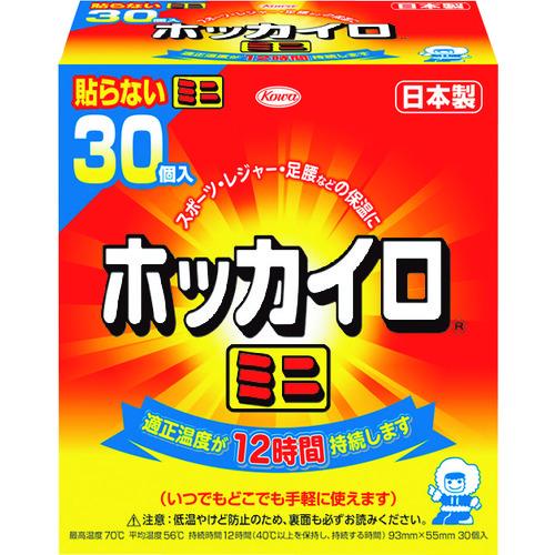 興和　【在庫限りで今季廃番】貼らないホッカイロ　ミニ　３０個入り 28302≪お取扱終了予定商品≫