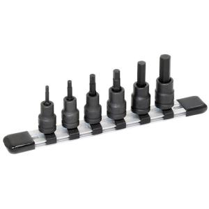 TONE ヘキサゴンソケットセット（強力タイプホルダー付） 6pcs