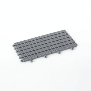 テラモト　フリーラインマット　灰　１５０×３００ｍｍ