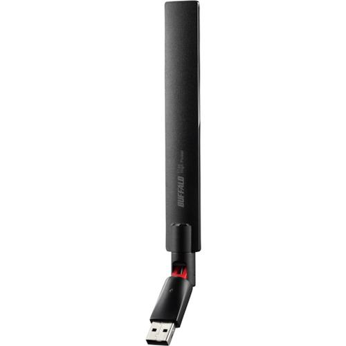 バッファロー　エアステーション　１１ａｃ／ｎ／ａ／ｇ／ｂ　４３３Ｍｂｐｓ　ＵＳＢ２．０用　ハイパワー...