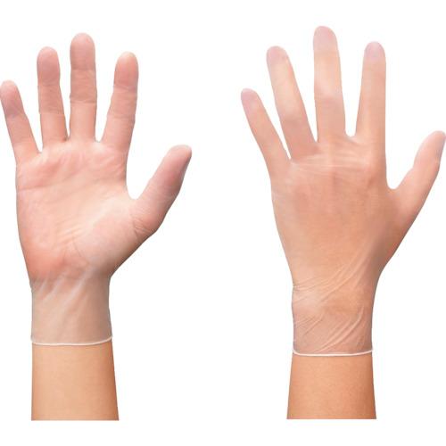 ショーワ　ビニ−ル使い捨て手袋　ＮＯ８０９　ビニ−ル手袋　粉なし　１００枚入　ＸＳサイズ　半透明　１...