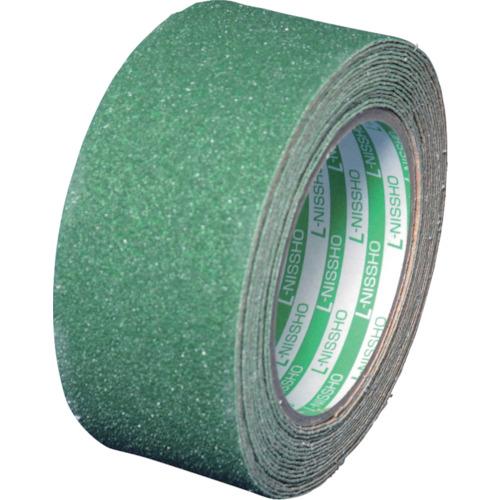 日東エルマテ　ノンスリップテープ　５０ｍｍ×５ｍ　グリーン LS-50GN　_