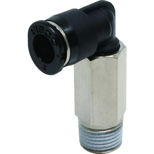 ＰＩＳＣＯ　チューブフィッティングミニ　ロングエルボ　チューブ６　接続口径Ｒ１／８ PLL6-01M