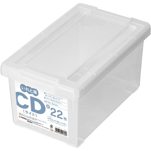 ＴＥＮＭＡ　ＣＤいれと庫　ライト　クリア　１７５×３００×１５０ 110005780