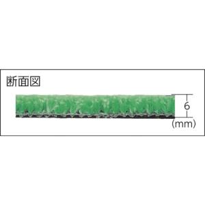 TRUSCO(トラスコ) 人工芝(透水タイプ)...の詳細画像2