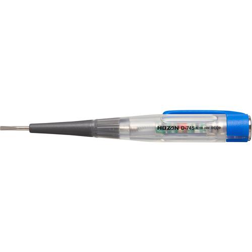 ＨＯＺＡＮ　ＬＥＤ検電ドライバー　交流電圧１００〜２４０Ｖ D-745