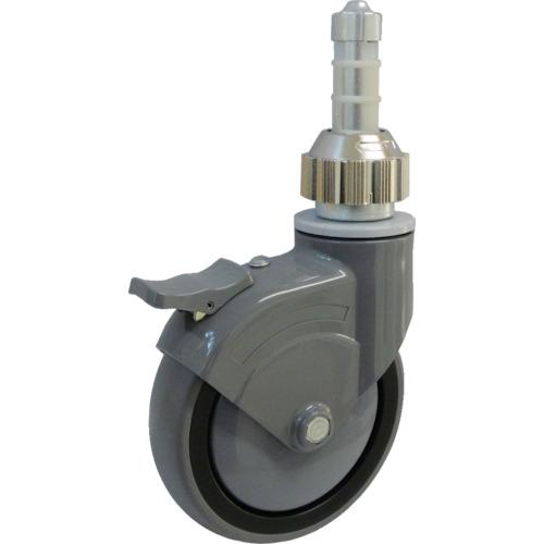 イースタン　パイプ差込式キャスター　ワンタッチ　φ１２５自在式（ストッパー付） 125S-TWCAR