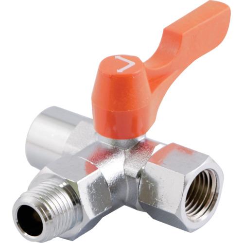 ＡＳＯＨ　ボールバルブ　エースボール３Ｗ　横型三方弁　外×内ネジ型　ＰＴ１／４ BT-3222R