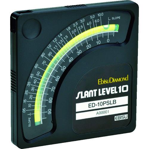 エビスダイヤモンド　勾配計　スラントレベル１０　気泡測定型　ＥＤ−１０ＰＳＬＢ　ブラック ED-10...
