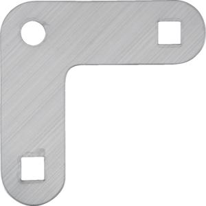 TRUSCO(トラスコ)　ステンレス製シングル振止金具　小 SUS-S≪L≫