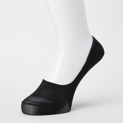 ｏｋａｍｏｔｏ　ココピタさらっと実感無地やや深履き丸編み２３−２５ブラック 430-522C-24-...