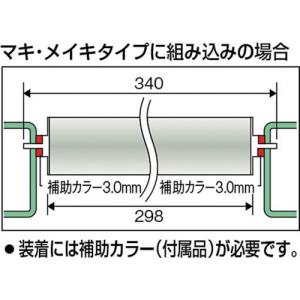 TRUSCO(トラスコ) スチールローラー Φ...の詳細画像2