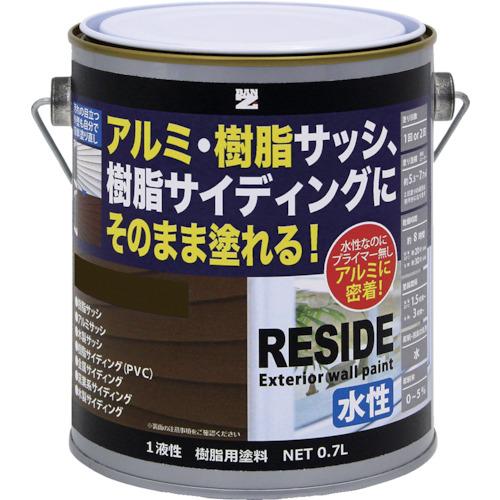 ＢＡＮーＺＩ　樹脂・アルミ（サッシ・外壁）用塗料　ＲＥＳＩＤＥ　０．７Ｌ　ダークブロンズ　０９−２０...