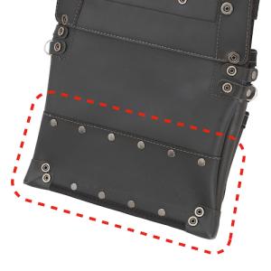 タジマ セフツイン腰袋 本革 釘袋 3段大 S...の詳細画像5