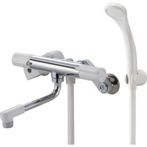 【値下げ】ＳＡＮＥＩ　サーモシャワー混合栓　ホース１．６ｍ　節水２５％シャワー　パイプ長さ１７０ｍｍ SK1811