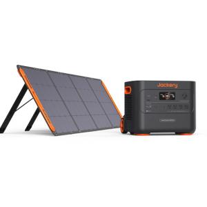 Ｊａｃｋｅｒｙ　Ｓｏｌａｒ　Ｇｅｎｅｒａｔｏｒ　２０００　Ｐｌｕｓ　ポータブル電源　ソーラーパネル１枚　セット SG-2000C-1