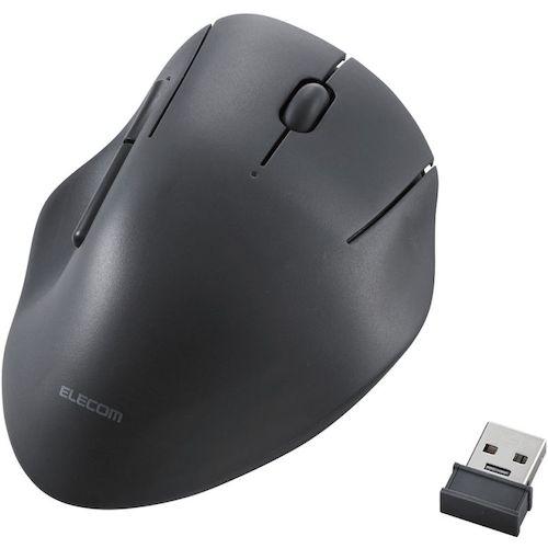ＥＬＥＣＯＭ　マウス　ＳＨＥＬＬＰＨＡ　無線２．４ＧＨｚ　５ボタン　抗菌仕様　静音設計　ブラック M...