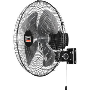 TRUSCO(トラスコ)　全閉式工場扇　ジェネラルファン　壁掛けタイプ　アルミハネ　ブラック TFBA-45W-BK