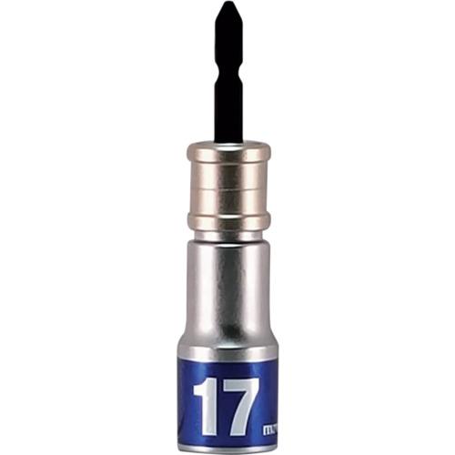 ＭＵＳＴＴＯＯＬ　軸交換式落下防止ソケット６角　差込６．３５ｘ対辺１７ｍｍ×全長１０５ｍｍ　ＲＢＳ１...