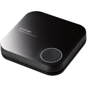 ＥＬＥＣＯＭ　Ｍｉｒａｃａｓｔレシーバー　アクセスポイント接続対応　ブラック LDT-MRC03