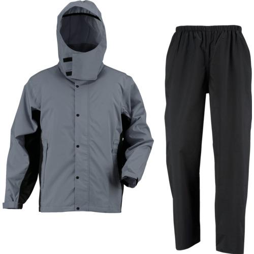 カジメイク　７５２１　レインスーツエボリューション　チャコールグレー　Ｍ 7521-74-M