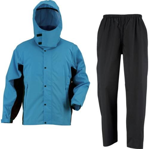 カジメイク　７５２１　レインスーツエボリューション　ターコイズ　Ｍ 7521-53-M