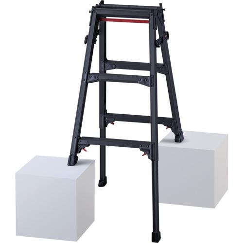 ハセガワ　ハシゴ兼用伸縮脚立（ブラックレーベル）ＲＹＺＢ−０９ａ（１０９０８） RYZB-09A