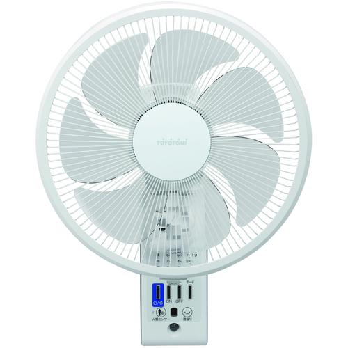 ＴＯＹＯＴＯＭＩ　ＡＣ壁掛け扇風機　ＦＷ−Ｓ３０Ｒ（Ｗ） FW-S30RW