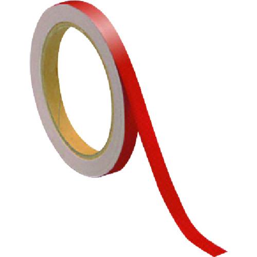 ユニット　反射テープ赤　ポリエステル樹脂フィルム　１０ｍｍ幅×１０ｍ巻 374-33